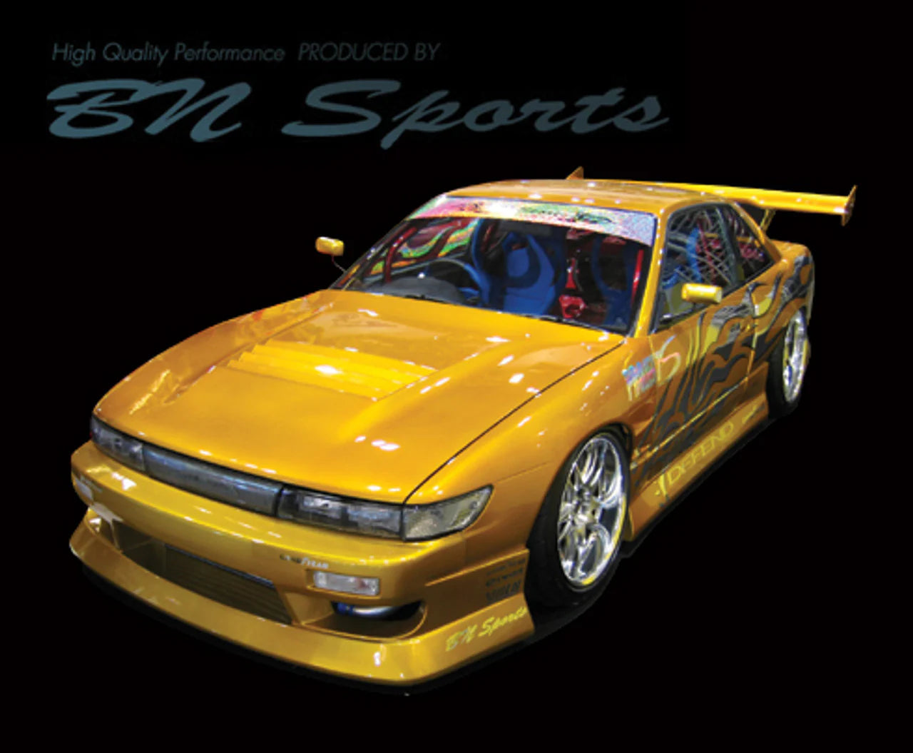 BN SPORTS TYPE 3 FULL BODY KIT FOR SILVIA (89-94 S13)